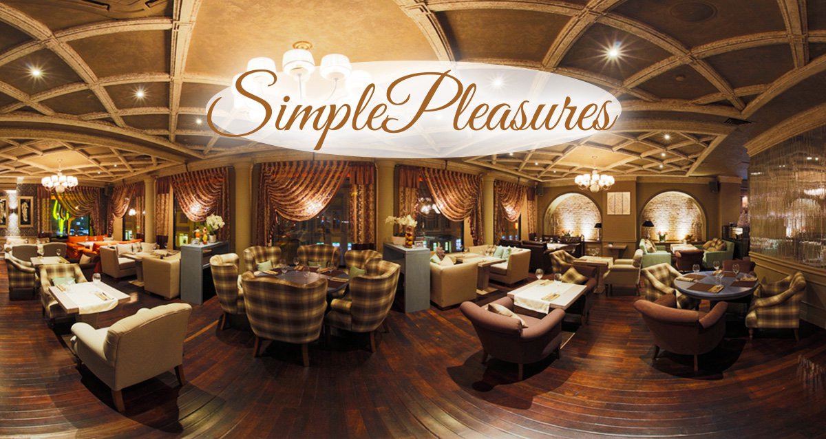 -40% на меню и напитки в ресторане Simple Pleasures