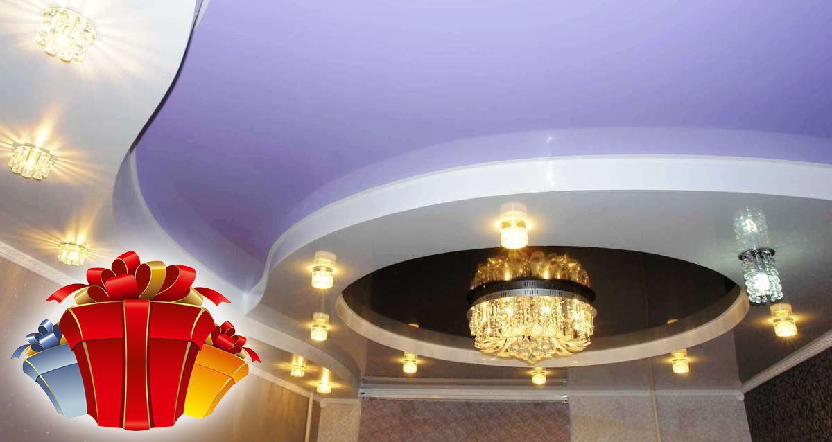 -67% на натяжные потолки от Maxi Ceiling