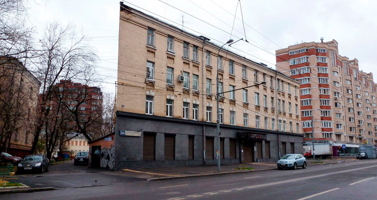 Плоские дома на Пресне